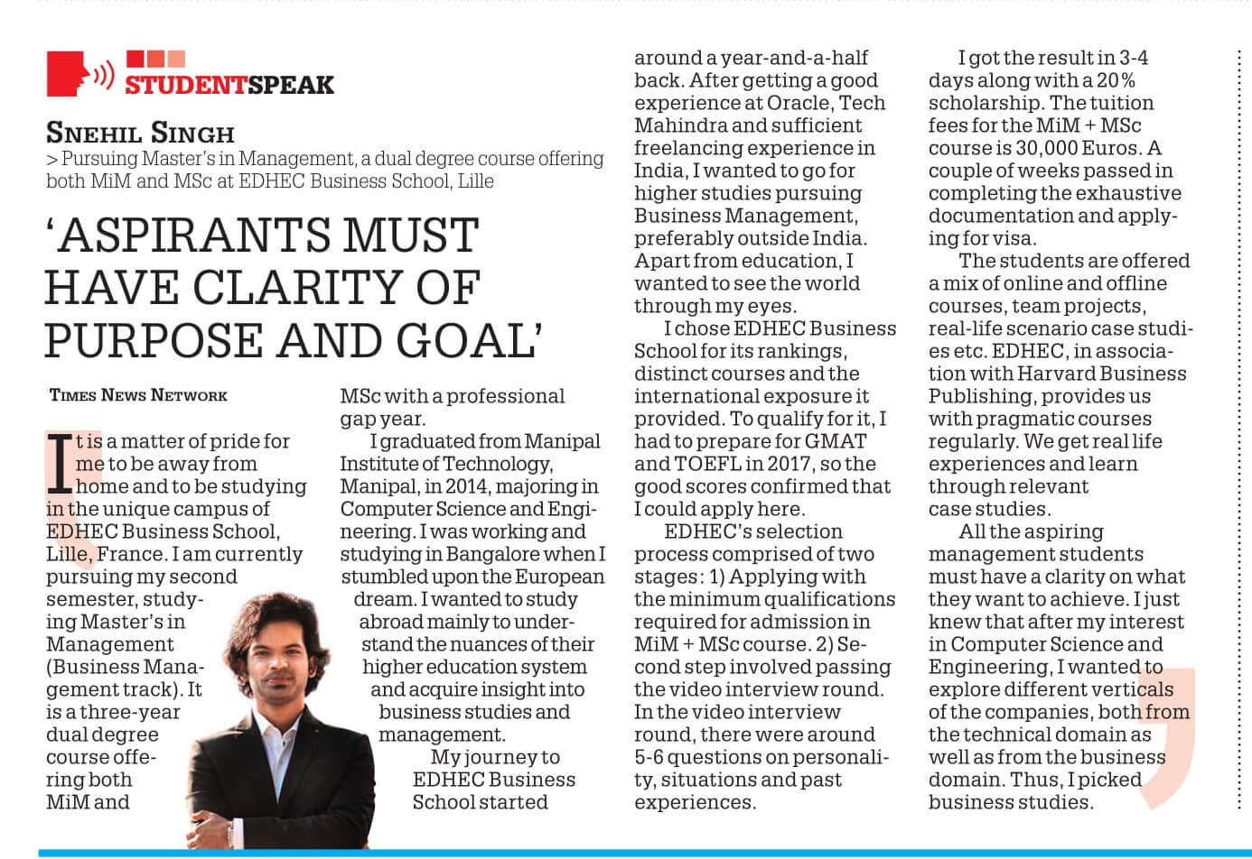 Times of India Publication